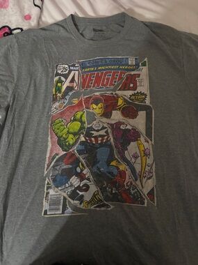 Marvel Avengers Graphic Tee - Gray